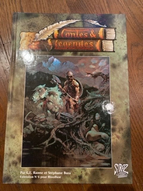 BLOODLUST - jeu de rôle - livres divers - NEUF, Hobby & Loisirs créatifs, Enlèvement ou Envoi