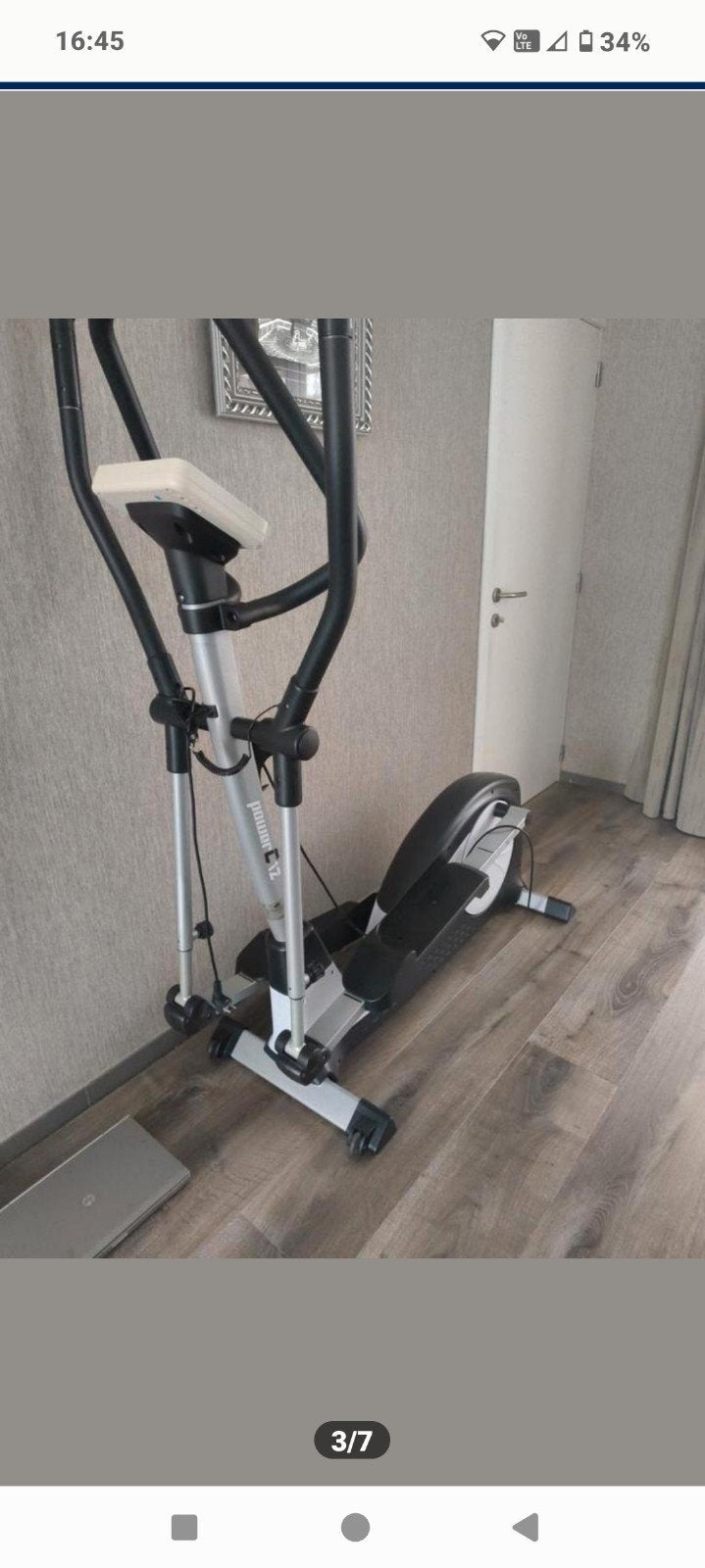 Hometrainer, Ophalen, Gebruikt, Aluminium, Hometrainer