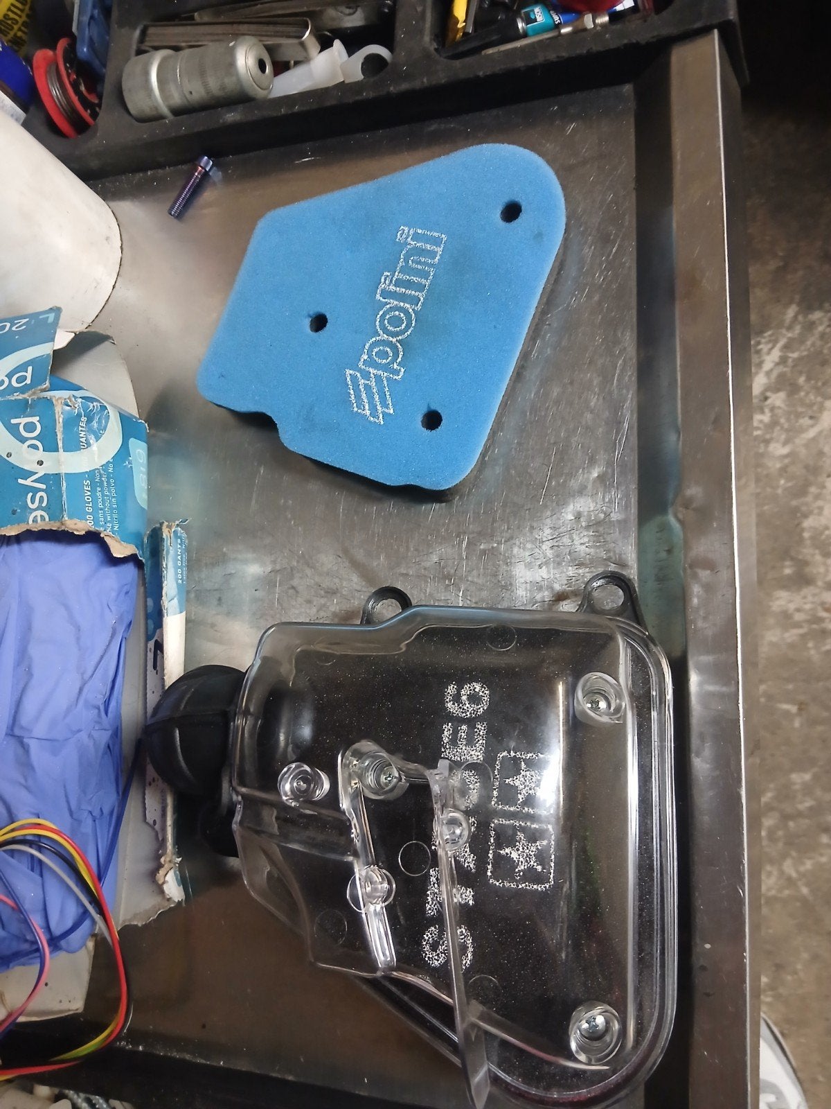boite a air + filtre mbk nitro, Comme neuf, Carburateur