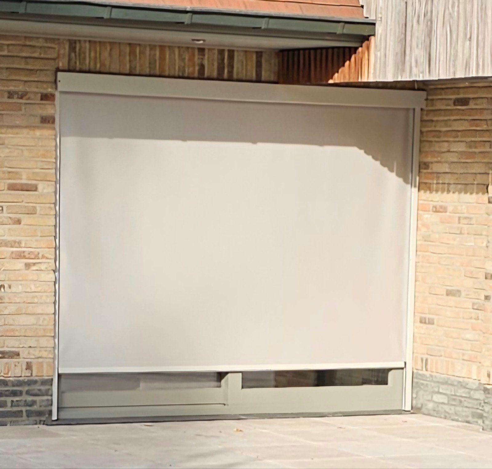 ritsscreen, Ophalen, 200 cm of meer, Zo goed als nieuw, 200 cm of meer