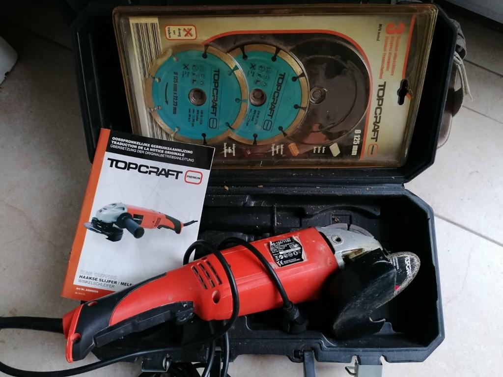 TOP CRAFT SLIJPMACHINE, Bricolage & Construction, Outillage | Meuleuses, Enlèvement