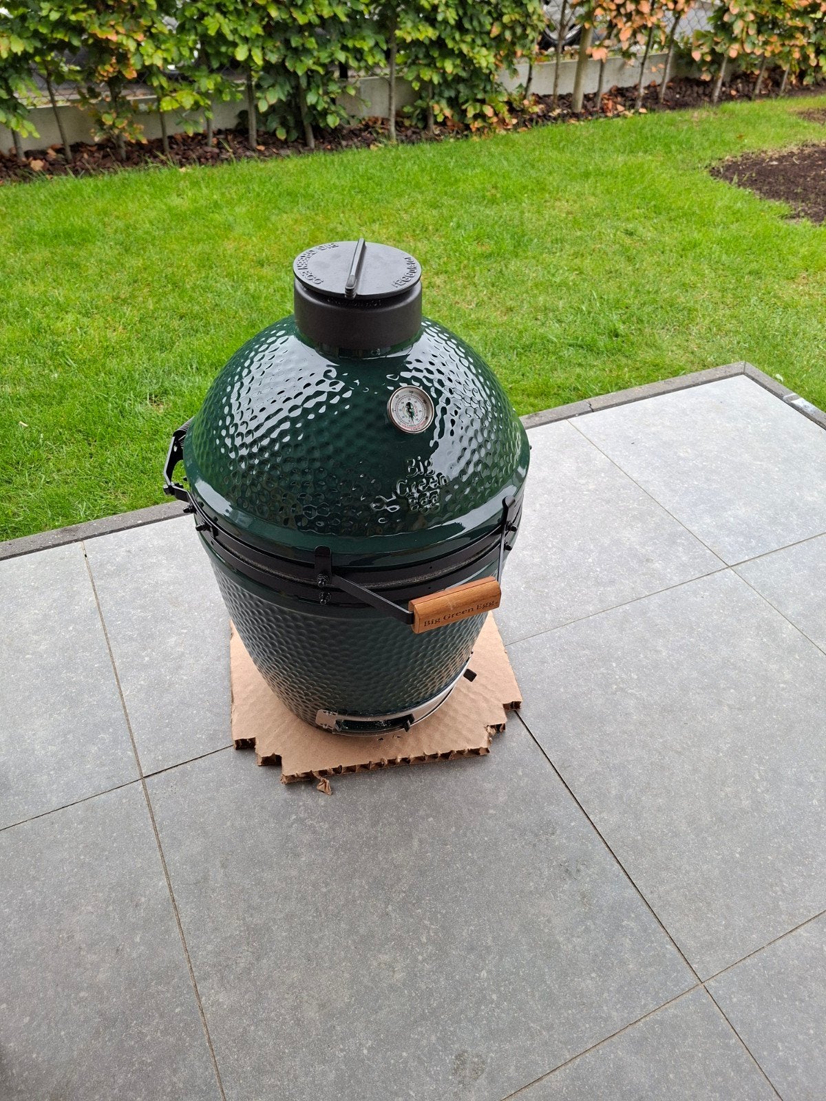 Big Green Egg medium compleet, Tuin en Terras, Ophalen