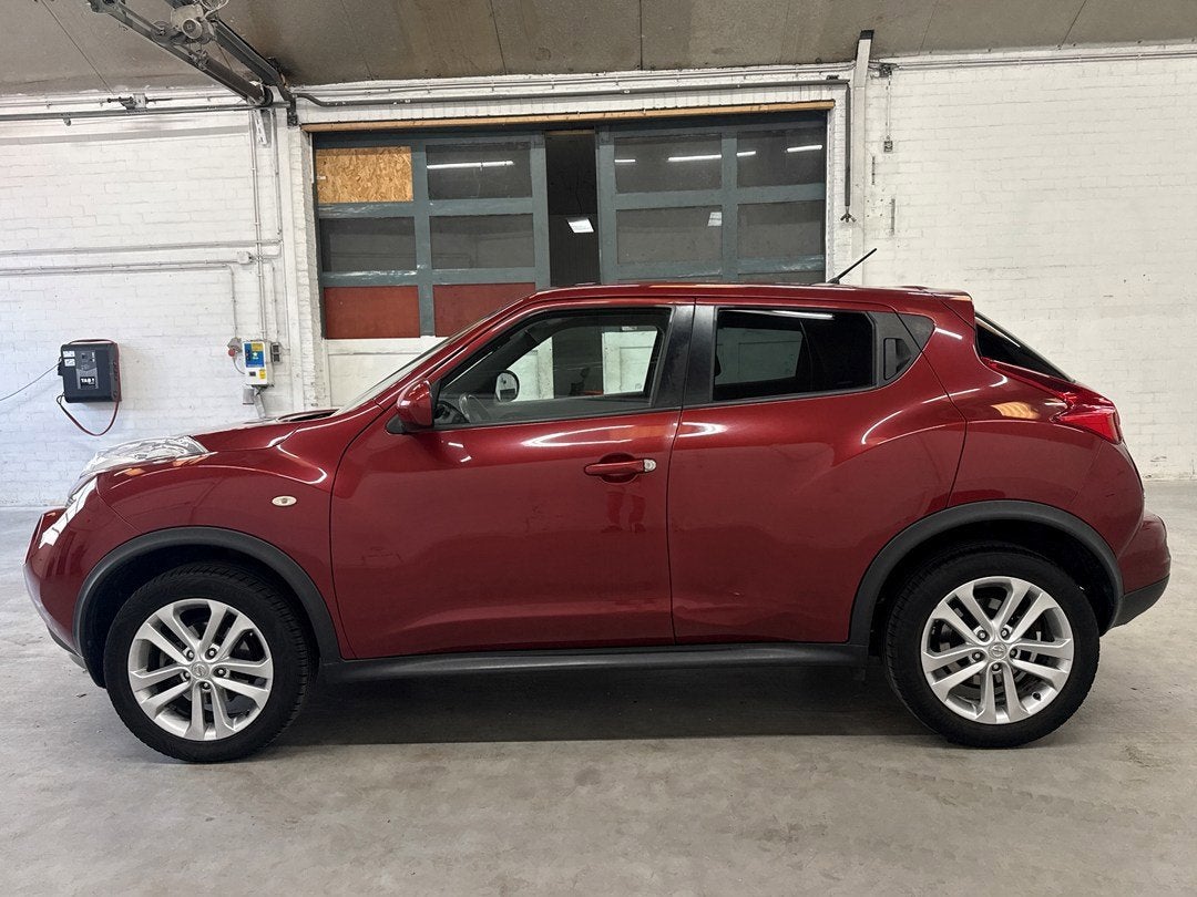 Nissan Juke 1.6 Acenta | Airco | Cruise control, Autos, Nissan, Rouge, Euro 5, Achat, 1250 kg