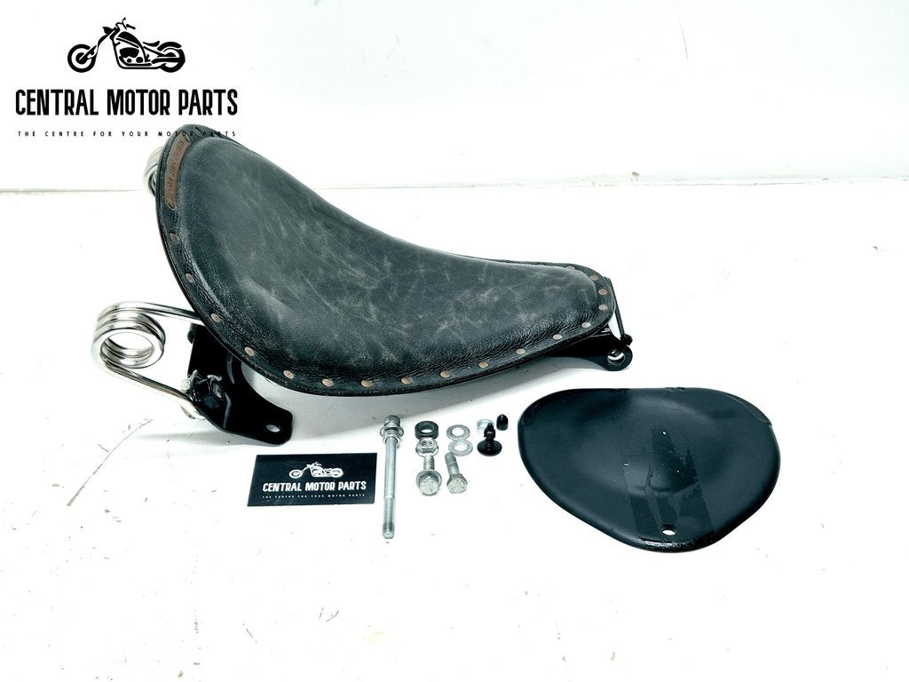 Bobber solo zadel Distressed Black Leather Sportster XL, Ophalen of Verzenden, Nieuw