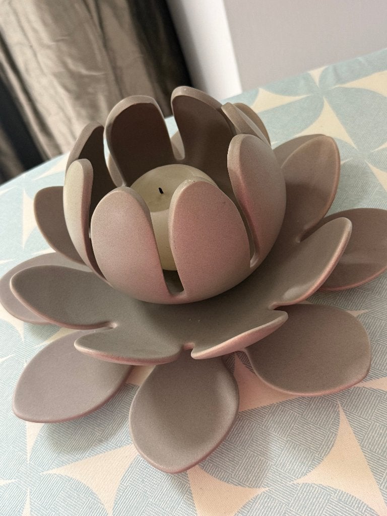 déco Fleur avec bougie, Enlèvement, Bougie