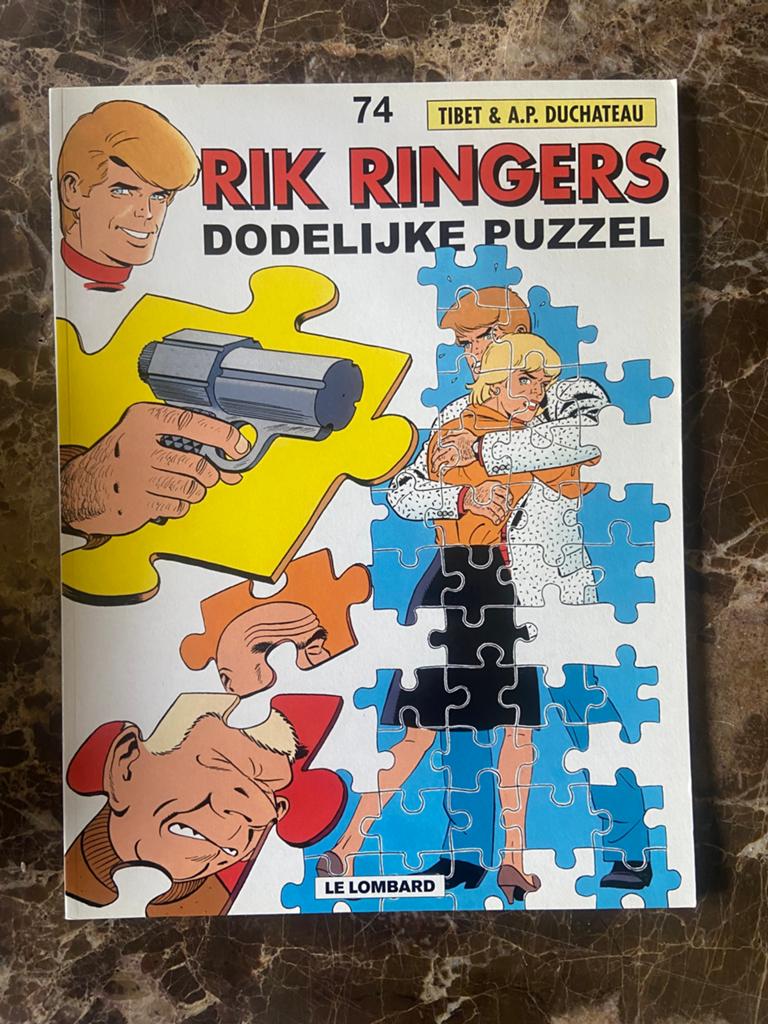 Rik Ringers 74 Dodelijke puzzel, Boeken, Stripverhalen, Ophalen of Verzenden, Zo goed als nieuw