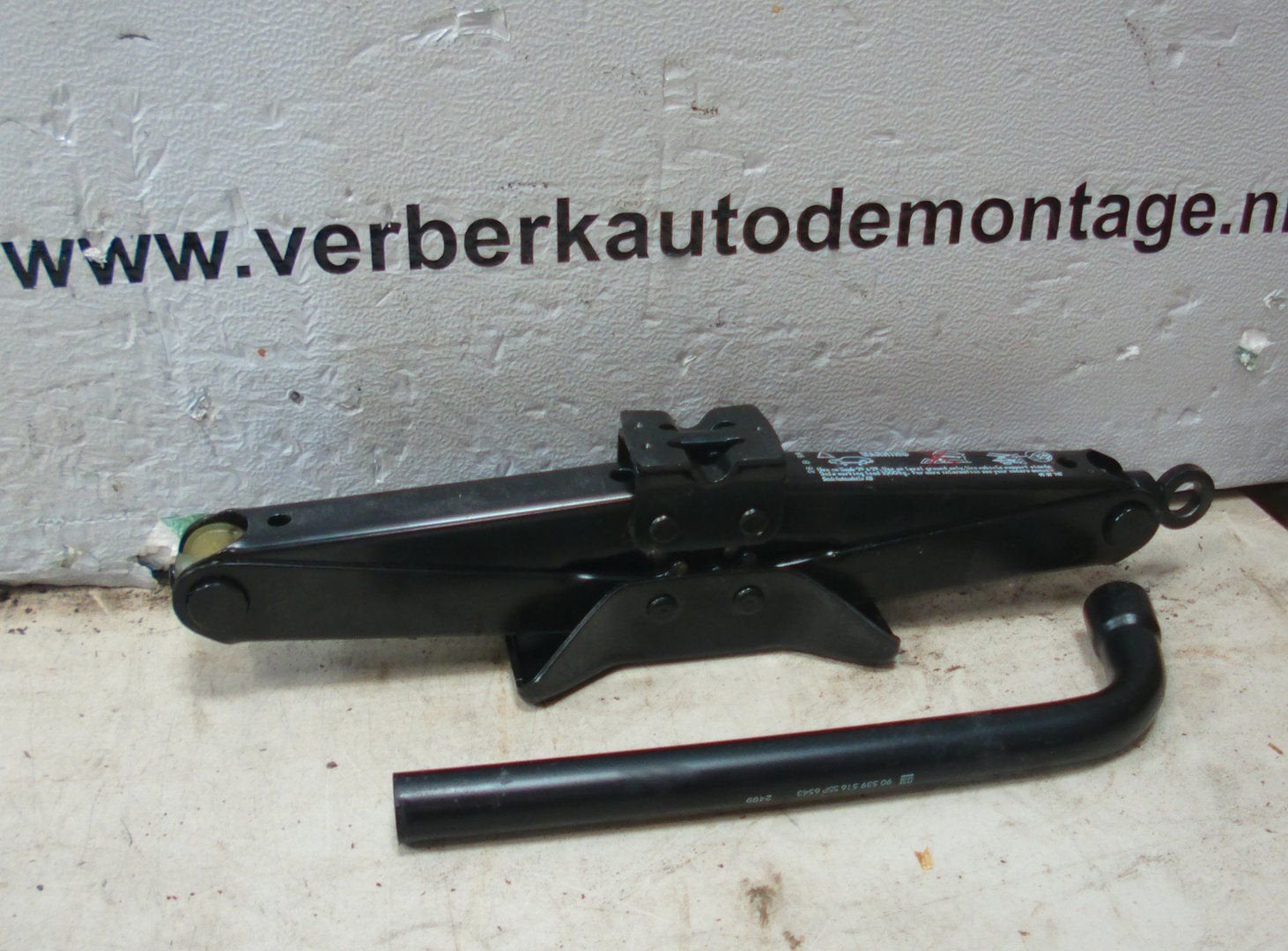 krik en wielsleutel saab 9-3 1999, Gebruikt, -, -, Ophalen of Verzenden