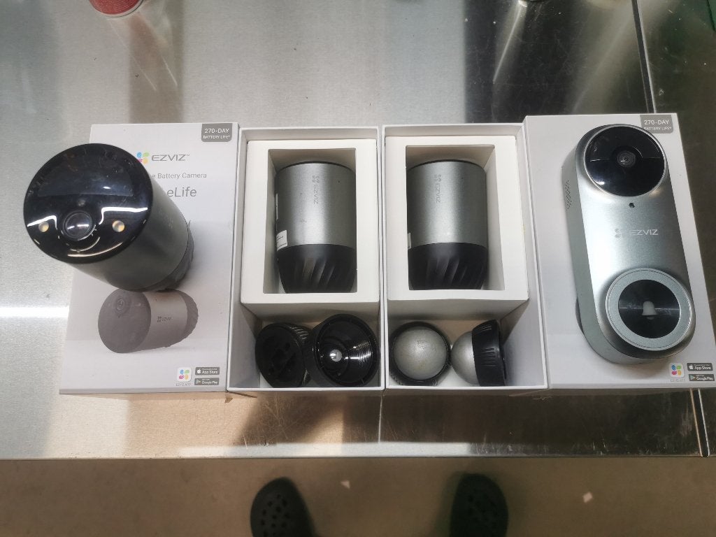 Ezviz cameras beveiligingscamera, Audio, Tv en Foto, Ophalen, Gebruikt, Buitencamera