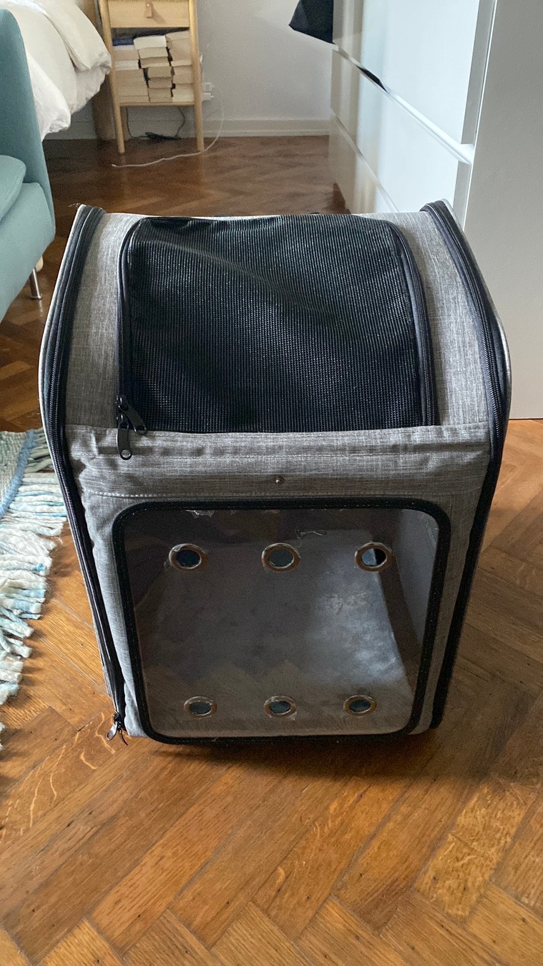 Sac à dos transport petit chien ( 10kg environ), Animaux & Accessoires, Enlèvement, Comme neuf