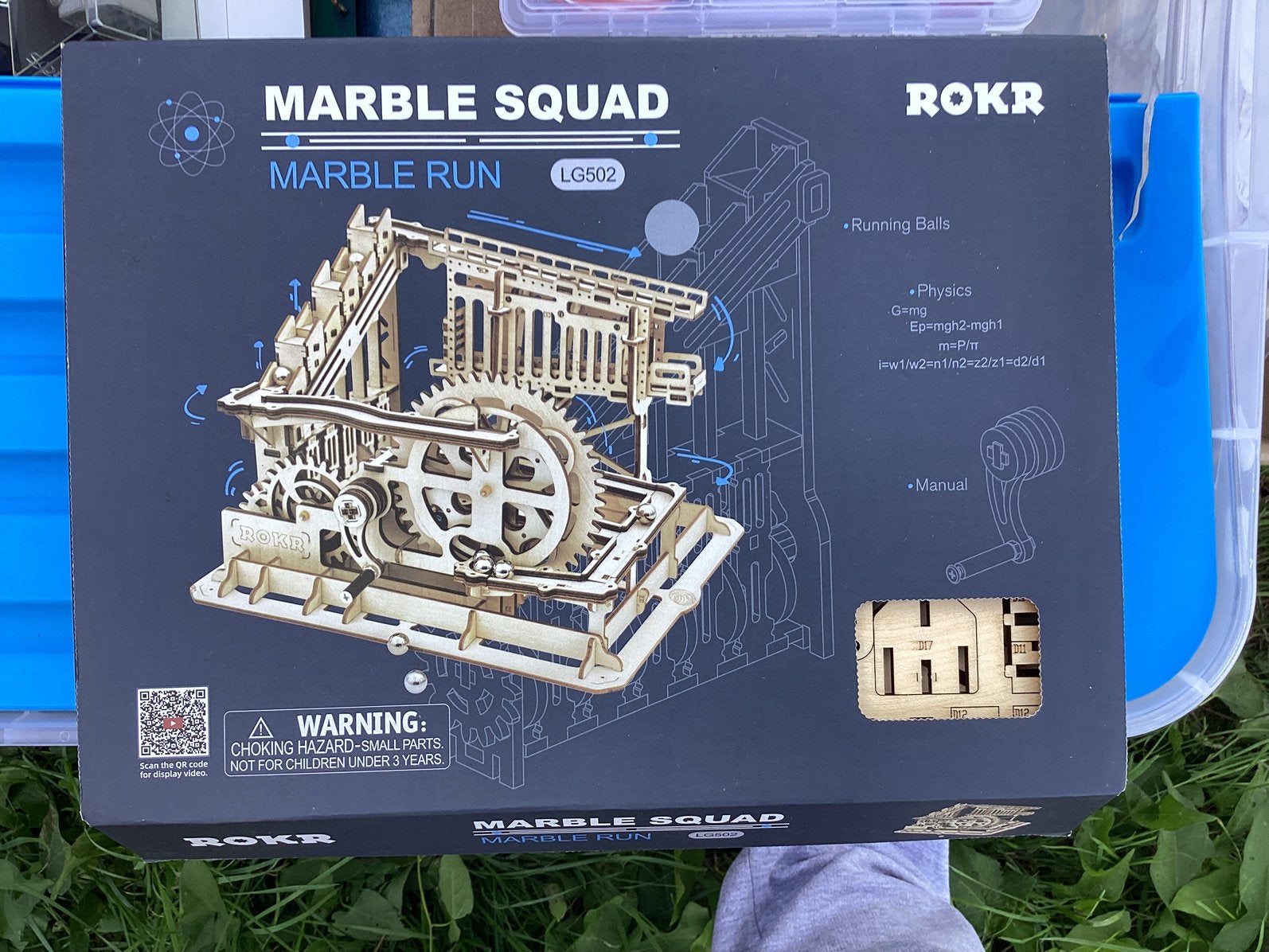 Maquette Bois 3D ROKR Marble Squad LG502 - Circuit de billes, Enlèvement ou Envoi, Comme neuf
