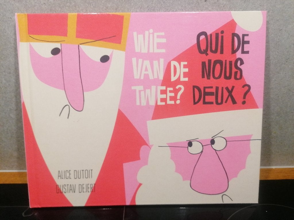 FOREST: Livre QUI DE NOUS DEUX / WIE VAN DE TWEE ?  4+ans, Enlèvement ou Envoi, Comme neuf
