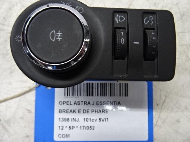 COMMUTATEUR Opel Astra J Sports Tourer (PD8 / PE8 / PF8), Utilisé, Opel
