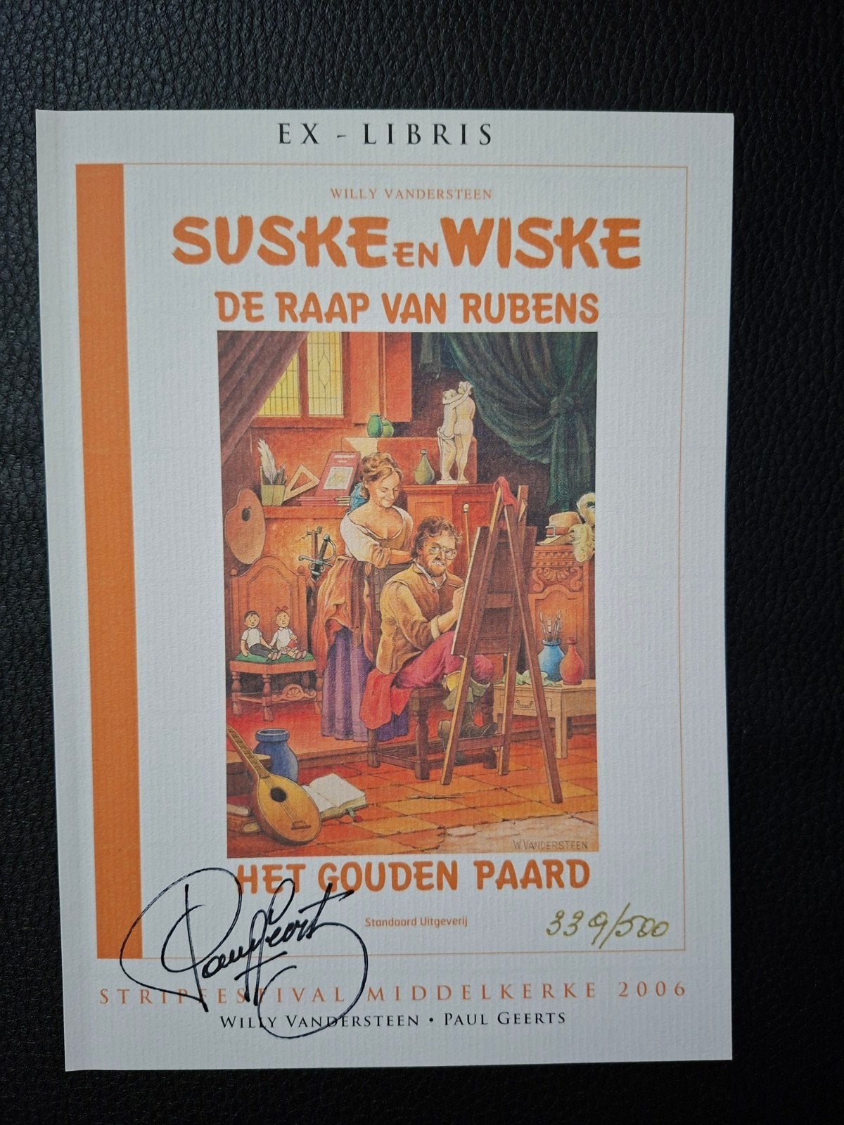 Suske en wiske - De raap van Rubens - Het gouden paard, Neuf, Enlèvement ou Envoi, Willy Vandersteen, Une BD