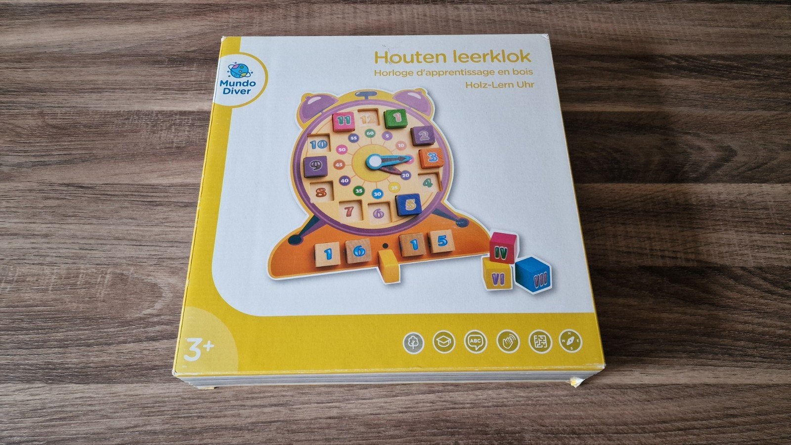 Houten leerklok, Ophalen, Gebruikt, Overige typen
