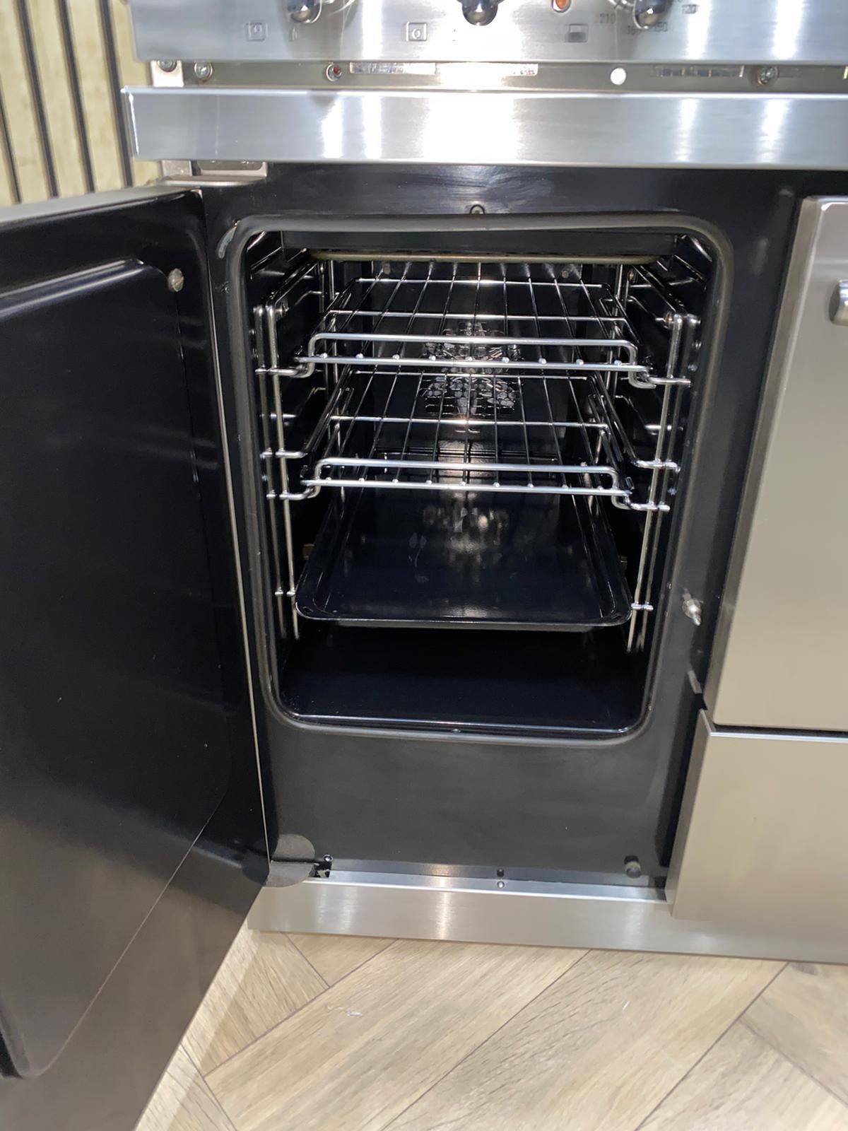 Lacanche Westahl Inox 150cm Full Option + Hete Lucht, Elektronische apparatuur, Grill, 60 cm of meer, Ophalen of Verzenden, Zo goed als nieuw