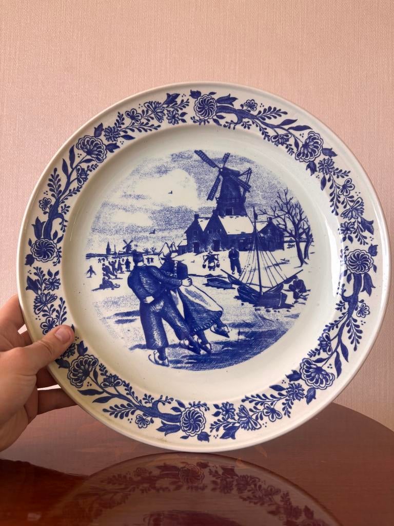 Borden Delfts Blauw, Ophalen