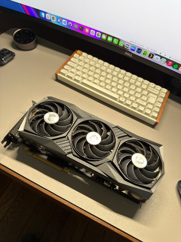 MSI RTX 3060 Trio 12gb, Computers en Software, Videokaarten, Ophalen of Verzenden, Zo goed als nieuw, HDMI, GDDR4