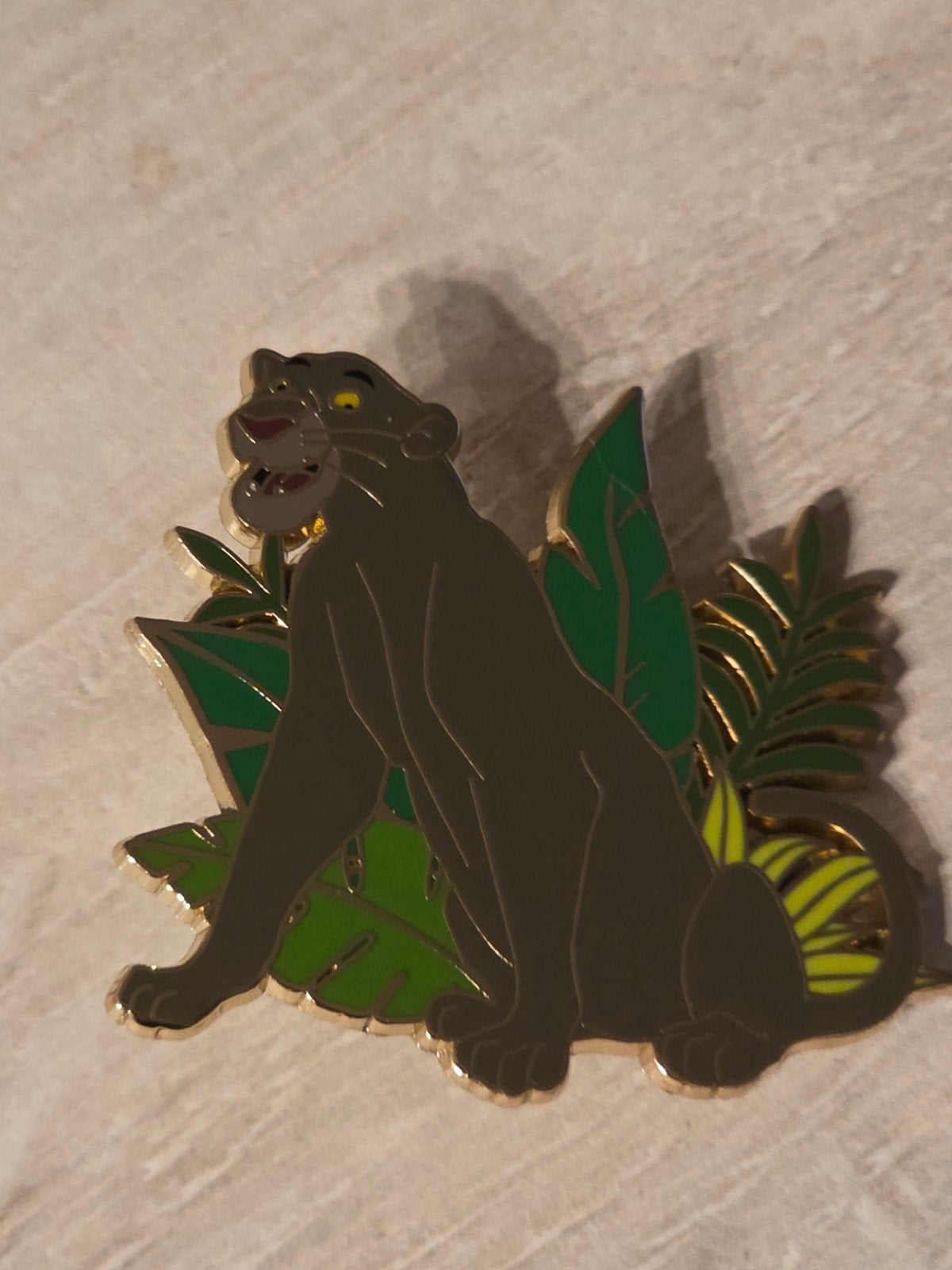Bagheera pin Disneyland Paris, Ophalen of Verzenden, Leeuwenkoning of Jungle Boek, Zo goed als nieuw, Overige typen