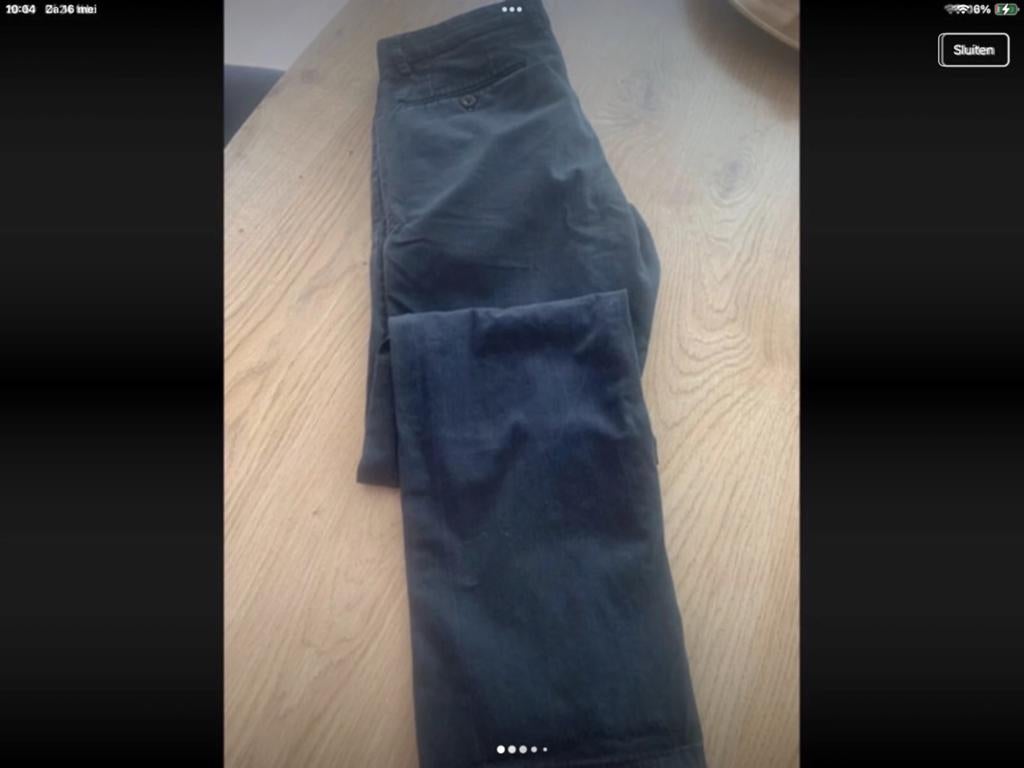 Herenbroek zilton, Kleding | Heren, Broeken en Pantalons, Ophalen of Verzenden, Zo goed als nieuw