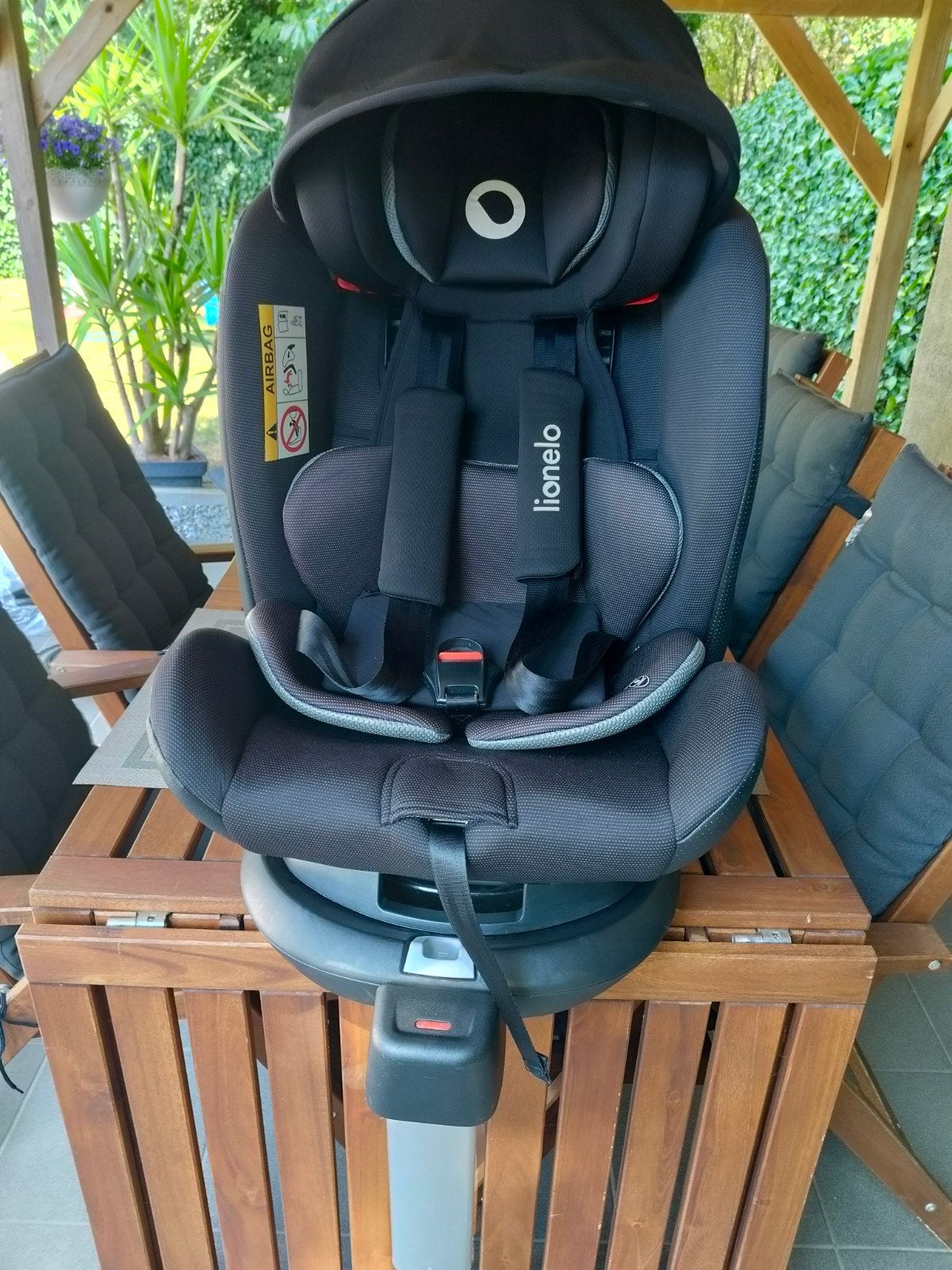 Kinder auto stoel lionelo, Enlèvement, Dossier réglable, Ceinture de sécurité ou Isofix