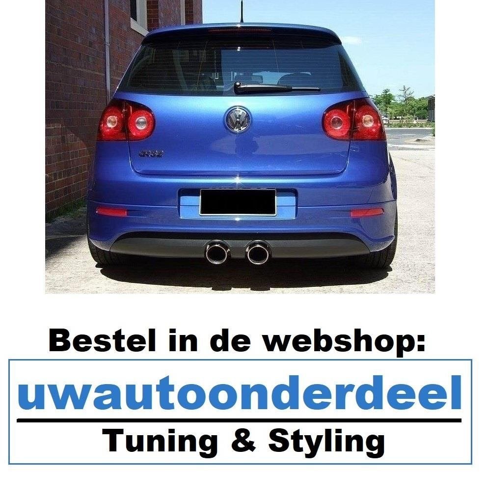 achterbumper en uitlaat! Geschikt Voor Golf 5 R32 look Gti T, Verzenden