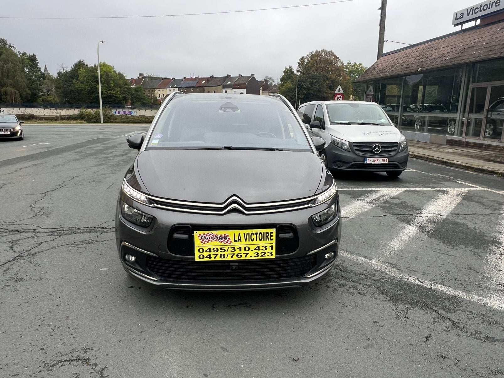 Citroën C4 Grand Spacetourer 5Places 2019année 0032478767323, Auto's, Voorwielaandrijving, Euro 6, 1199 cc, Leder en Stof