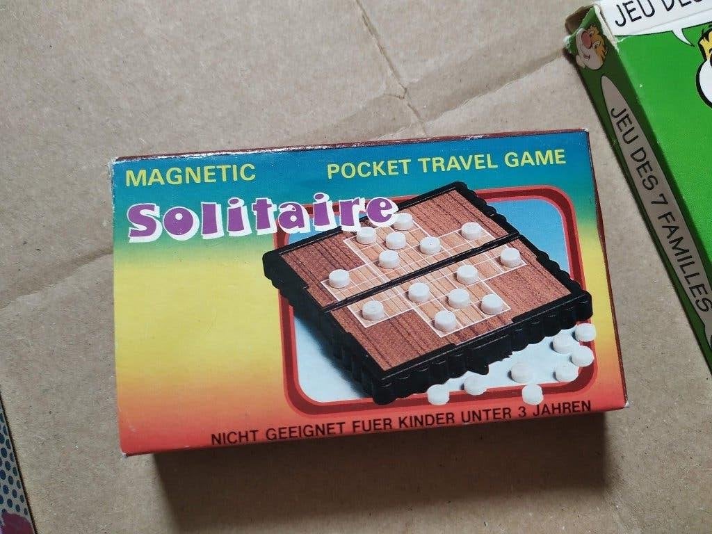 spel in magnetische kistjes splinternieuw solitaire, Ophalen of Verzenden, Nieuw