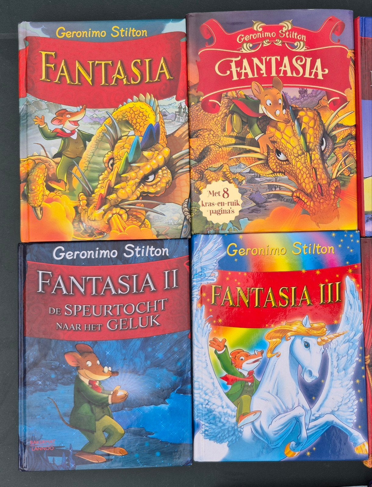geronimo stilton fantasia(prijs per boek), Boeken, Ophalen