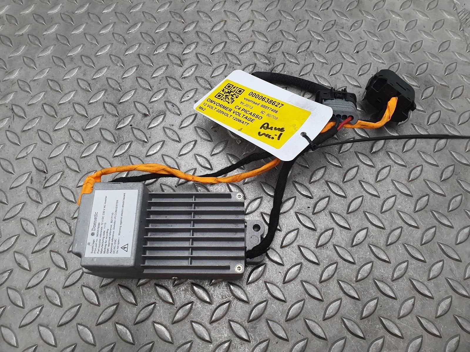 Citroen omvormer / inverter 9805576080, Auto diversen, Auto-accessoires, Gebruikt, -, -, Ophalen of Verzenden