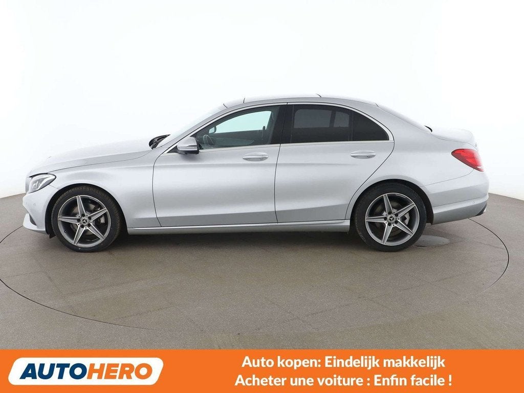 Mercedes-Benz C-Klasse 200 C 200 d Avantgarde (automatique), Autos, Mercedes-Benz, Argent ou Gris, 4 portes, Détection des panneaux routiers