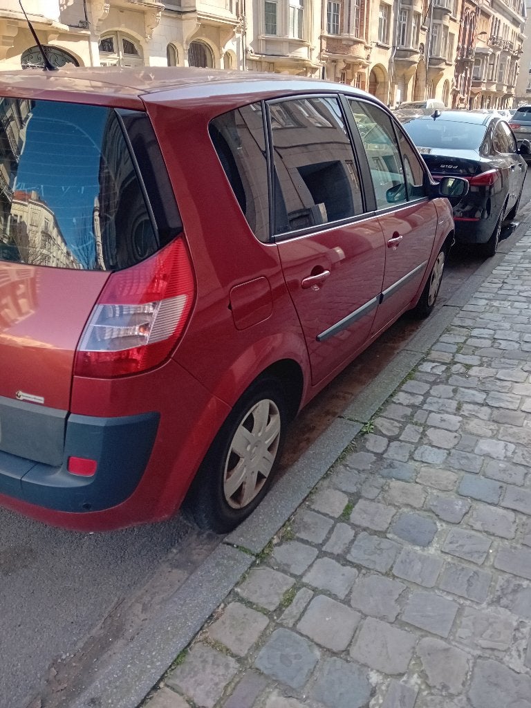 Renault Scénic2 à vendre, Rouge, Beige, Boîte manuelle, 5 portes