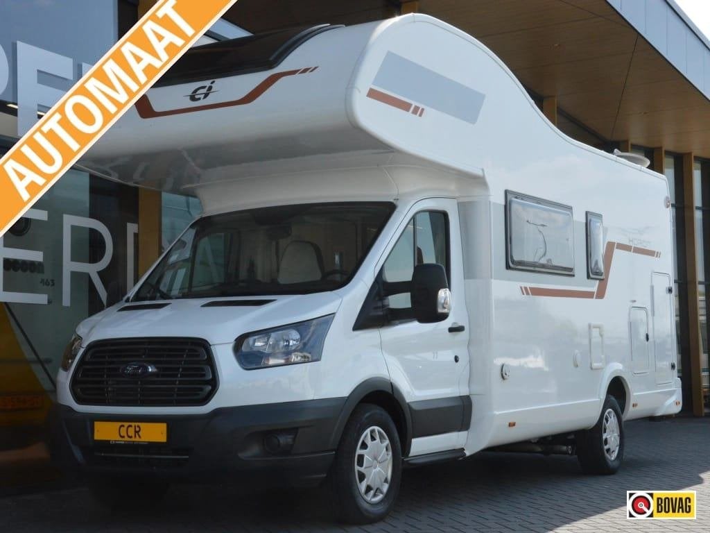 Camper met Alkoof automaat eigen sanitair, Standaard zit, Alkoof, Ford, Diesel