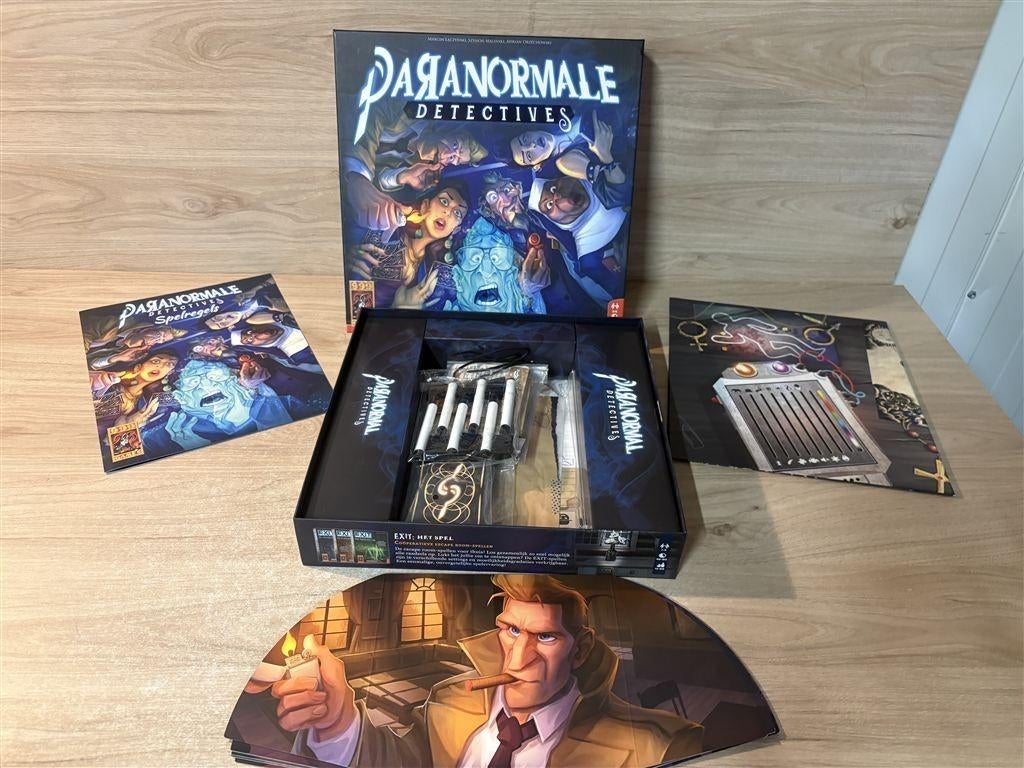 paranormale detective 999 games - s7062, Hobby en Vrije tijd, Gezelschapsspellen | Bordspellen, Ophalen of Verzenden, Zo goed als nieuw