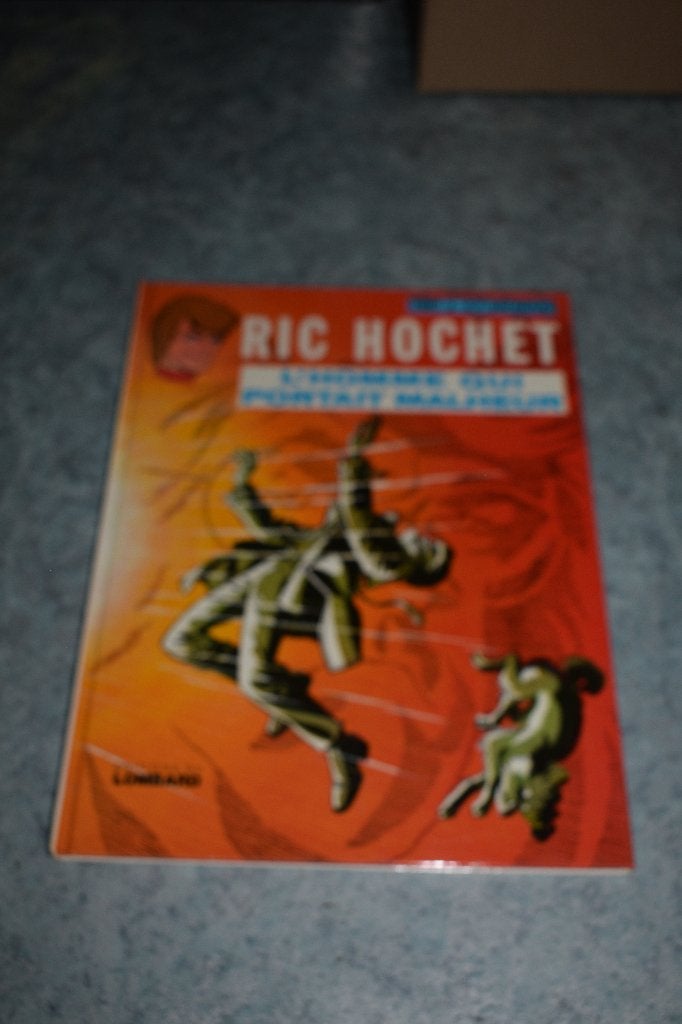 BD ric hochet bande dessinée l'homme portait malheur 1975, Enlèvement ou Envoi, Comme neuf