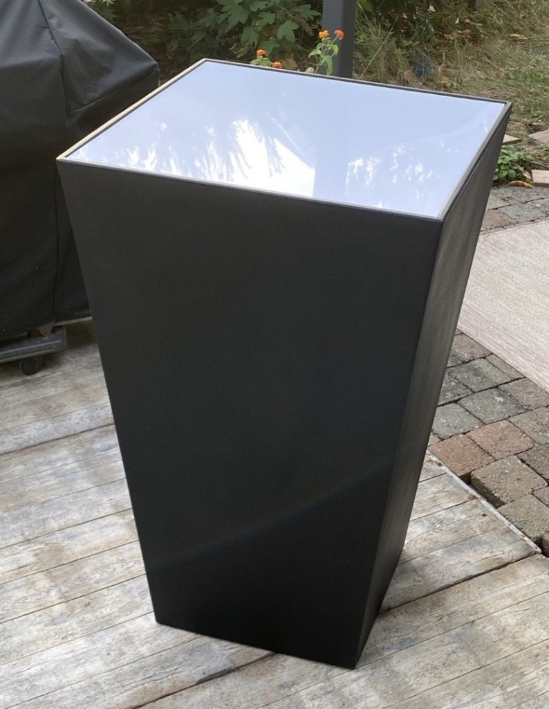Set van 8 Flexfurn statafels + 1 plantenbak, Ophalen, Zo goed als nieuw