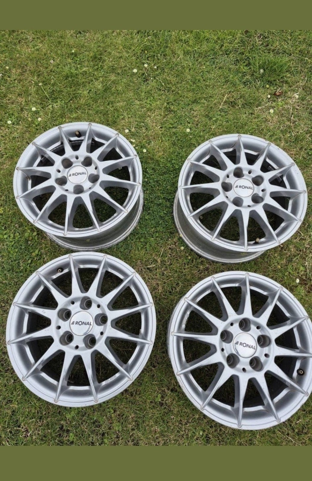 Ronal velgen 15", Auto-onderdelen, Ophalen, Gebruikt, 15 inch, Velg(en)