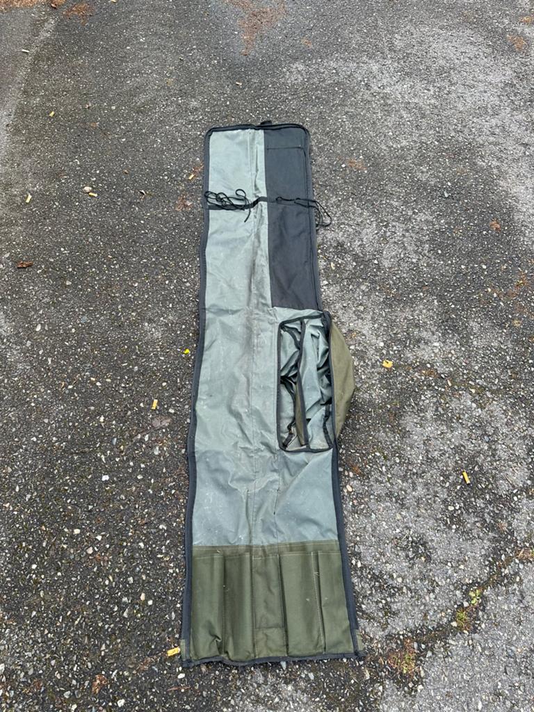 12 ft foudraal en schouder tasje en onderlijne tas, Watersport en Boten, Ophalen, Gebruikt