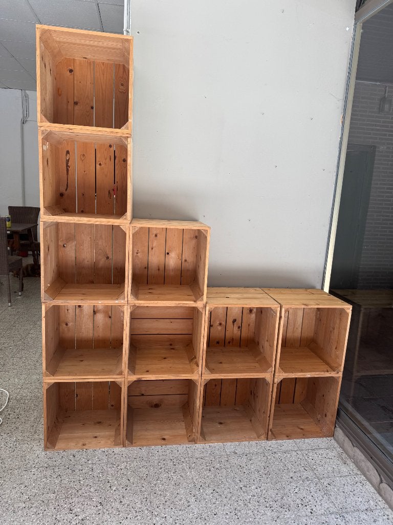 Houten kisten 10,00 euro per stuk, Enlèvement, Utilisé, Moins de 50 cm, 5 – 50