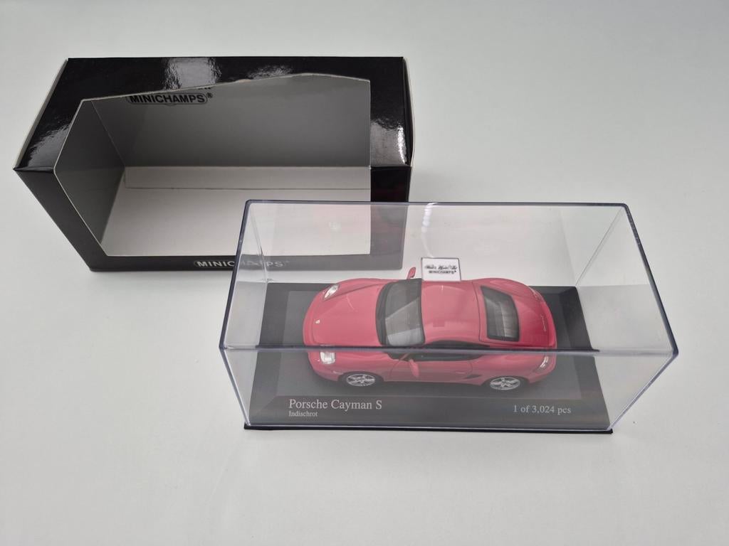 Minichamps Porsche Cayman S 400 085620 1/43, Enlèvement ou Envoi, Comme neuf, Voiture, MiniChamps