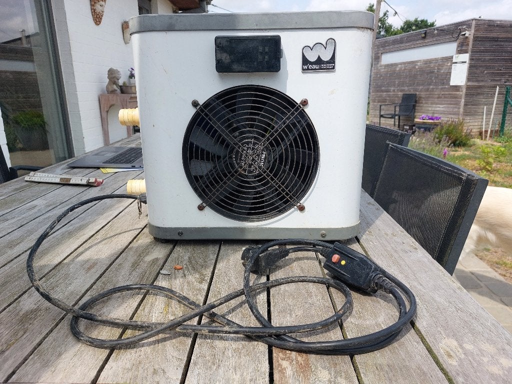 Zwembad warmtepomp met heel laag verbruik, Ophalen, Gebruikt, Zwembadpomp