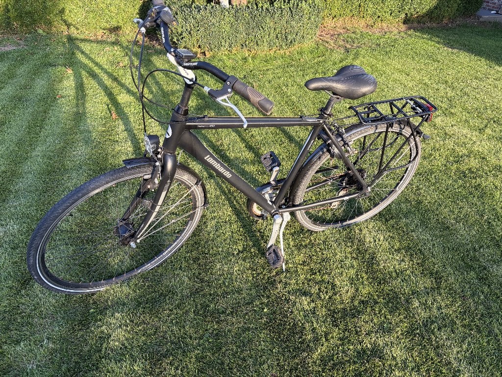 herenfiets Lombardo, Velgrem, Versnellingen, Zo goed als nieuw, 53 tot 57 cm