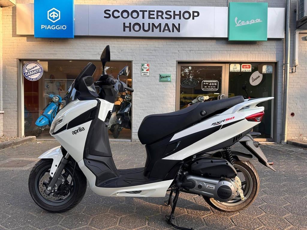 Aprilia SXR 50cc 45Km/h Essence White (nr.6), Neuf, Autres modèles, Essence, 50 cm³