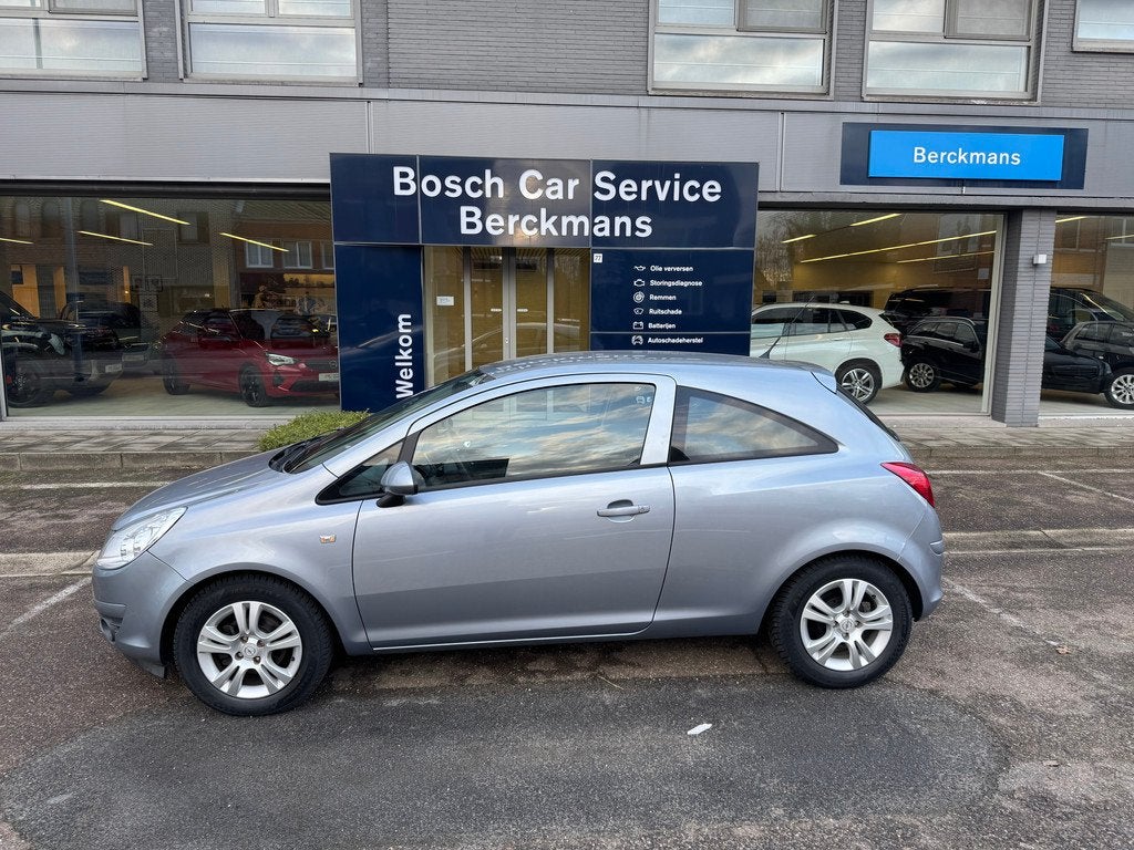 Opel Corsa D 3D Enjoy 1.3Diesel zeer proper, weinig km's!, Argent ou Gris, Achat, Entreprise, Tissu