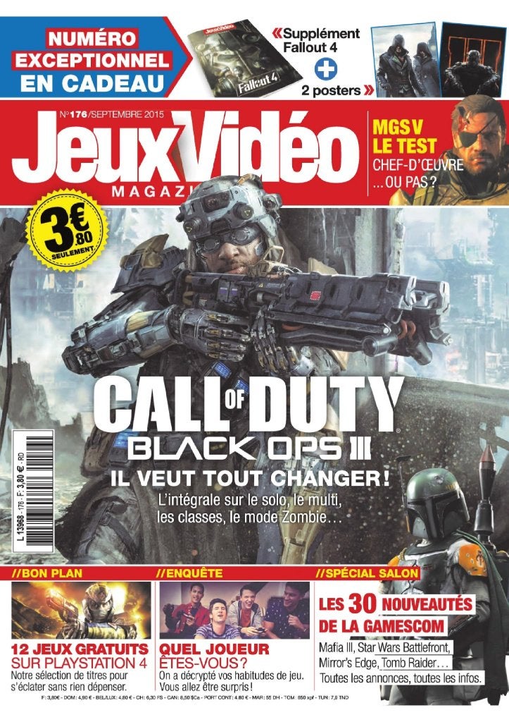 Tijdschrift voor videogames 176 september 2015 TBE Magazine, Verzenden, 1980 tot heden, Tijdschrift
