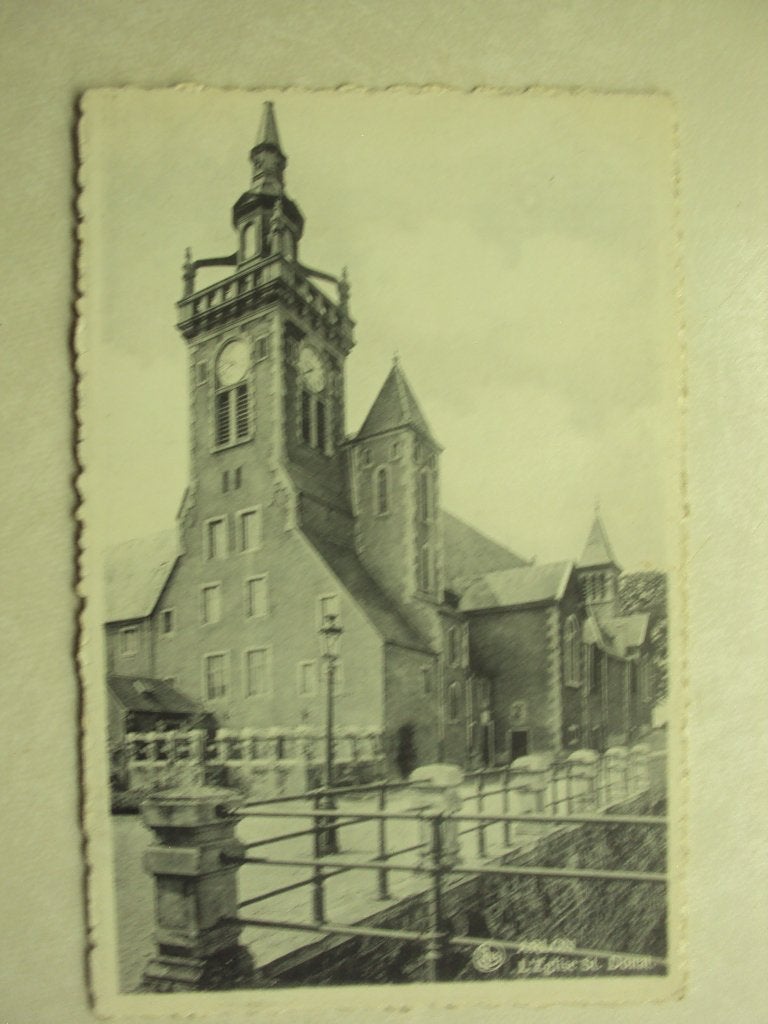 56488 - ARLON - L'EGLISE ST-DONAT - ZIE 2 FOTO'S, Collections, Cartes postales | Belgique, Envoi