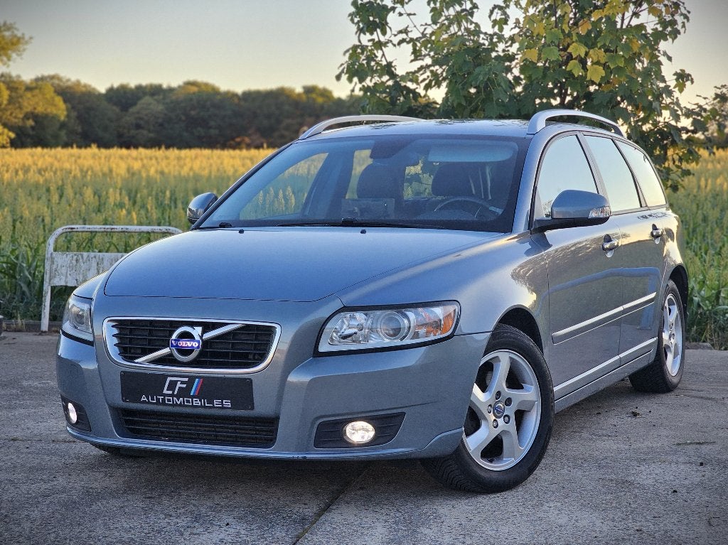 Volvo V50 Business 1.6D - 2011, Auto's, Voorwielaandrijving, 4 cilinders, USB, Leder