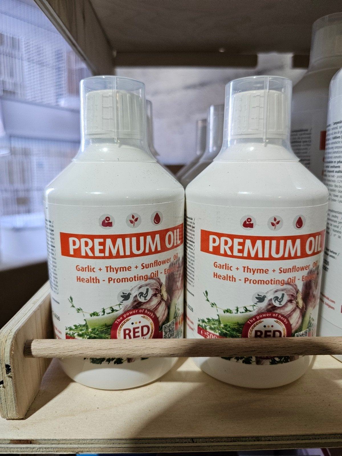 Premium Oil (Olie) 500ml - Red Animals, Dieren en Toebehoren, Vogels | Toebehoren, Ophalen, Nieuw, Eten en Drinken