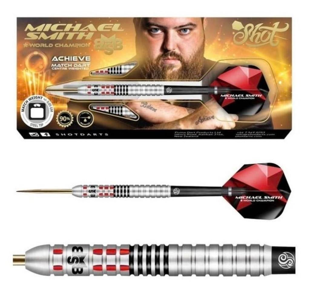 Michael Smith Achieve 24 gram, Sport en Fitness, Darts, Ophalen, Pijlen