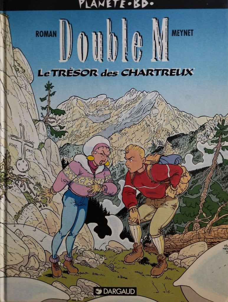Double M – Le trésor des Chartreux, Gelezen, Eén stripboek, Ophalen of Verzenden, Roman, Meynet