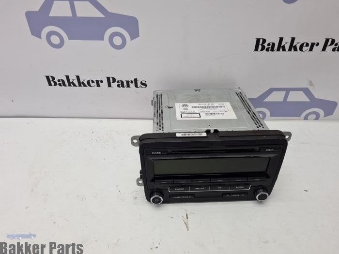 Radio CD Speler van een Volkswagen Golf, Gebruikt, -, Volkswagen, -